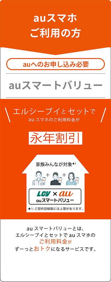 auスマホご利用の方