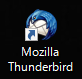 Thunderbirdの設定画面